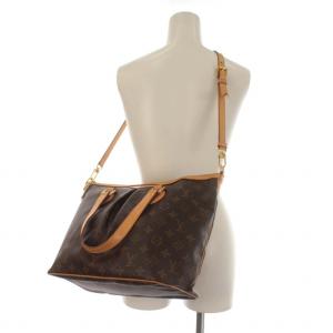 LOUIS VUITTON M40145 パレルモPM モノグラム ハンドバッグ 2WAY ブラウン