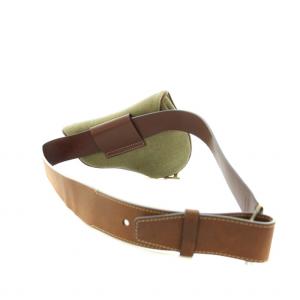 Christian Dior 06BM-0023 サドルクロスボディ ウエストバッグ キャンバス レザー カーキ