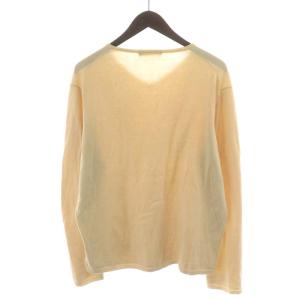 Cruciani ニット カットソー 長袖 コットン 50 L アイボリー