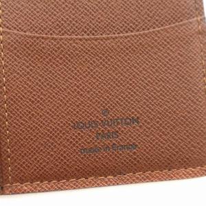 LOUIS VUITTON モノグラム カードケース M61732 2008年製 オーガナイザー ドゥ ポッシュ 名刺入れ 茶 ブラウン