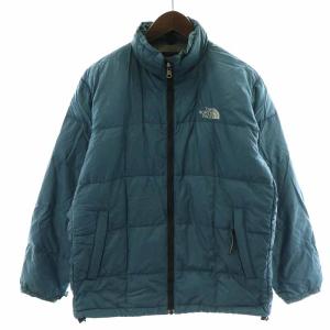 THE NORTH FACE TOURLIGHT ジャケット ダウンジャケット ハイネック スタンドカラー ジップアップ 撥水加工 S 紺 ネイビー ND18100