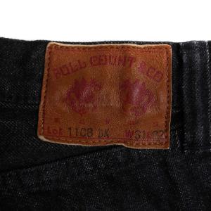 FULLCOUNT Slim Straight Black Selvedge Denim デニムパンツ ジーンズ ボタンフライ W31L32 インディゴ