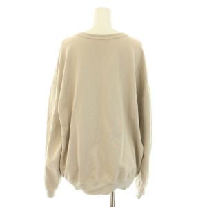 AURALEE 20SS スーパーソフトビッグプルオーバー SUPER SOFT SWEAT BIG P スウェット トレーナー クルーネック