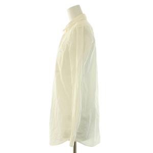 Deuxieme Classe SUPREME QUALITY CLOTHES ワイヤーWASHシャツ ブラウス 長袖 無地 F 白 ホワイト