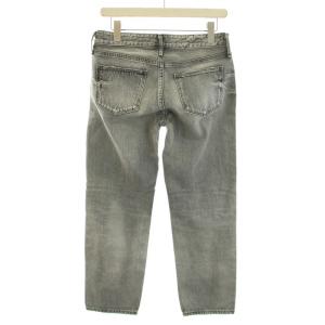 THE HIS ボーイズクロップデニムパンツ ジーンズ ジップフライ 