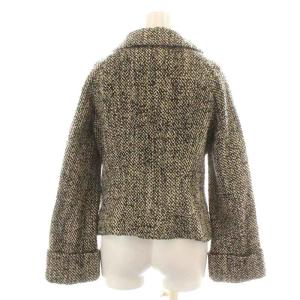 Brooks Brothers スーツ セットアップ 上下 ジャケット シングル ステンカラー 総裏地 ツイード タイトスカート ひざ丈 ウール モヘヤ混