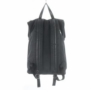 DIESEL ジュリエット JULIET リュックサック デイバッグ バックパック スクエアロゴ ナイロン レザー 黒 ブラック X08133
