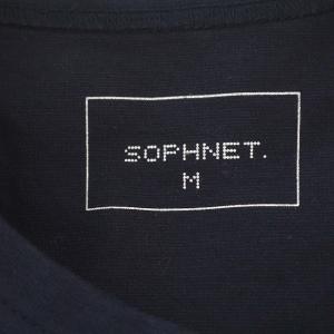 SOPHNET. L/S BAGGY POCKET TEE ロンT 長袖 Tシャツ ポケット カットソー M ネイビー 紺