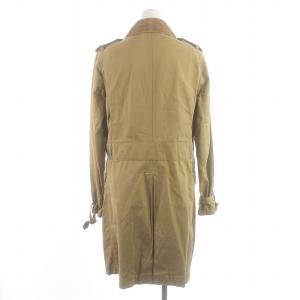 RALPH LAUREN トレンチコート ロング ダブル コーデュロイ 9 M ベージュ