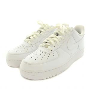 NIKE Air Force 1 07 White スニーカー シューズ レザー US10