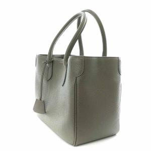 ADMJ イタリアンレザークロスボディバッグ〈オイスターグレー