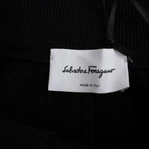 Salvatore Ferragamo イージーパンツ ニット L ブラック