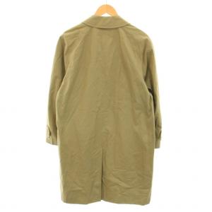 burberrys ステンカラーコート 裏地チェック柄 カーキ