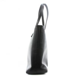 UNITED ARROWS トートバッグ フェイクレザー 黒 ブラック 21F13G0388