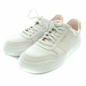 COLE HAAN グランドプロラリーコートスニーカー GP RALLY COURT SNKR シューズ レザー US6 23.0cm 白 ホワイト