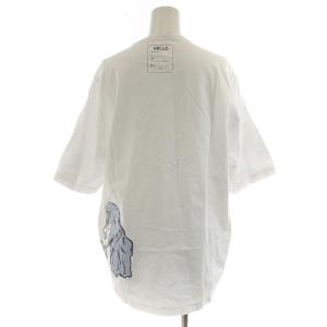 MADISONBLUE 近年モデル オーバーサイズ ジ オン ハナ Oversized Tee on HANA Tシャツ カットソー 半袖 犬 コットン