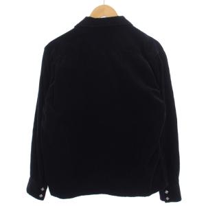 HARLEY DAVIDSON ブルゾン 中棉ジャケット ジップアップ ロゴ刺繍 XL 黒 ブラック