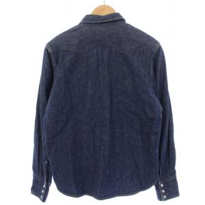 TENDERLOIN ウエスタンシャツ デニムシャツ 長袖 S インディゴ