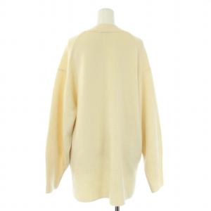 Plage 22AW R’IAM Washable WOOL カーディガン 長袖 カシミヤ混 白 アイボリー 22080922600040