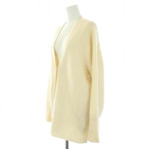 Plage 22AW R’IAM Washable WOOL カーディガン 長袖 カシミヤ混 白 アイボリー 22080922600040