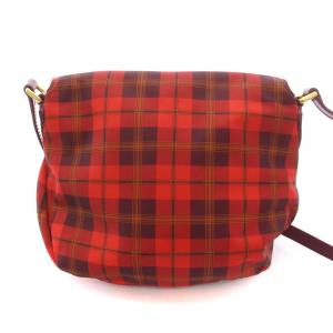 MARC by MARC JACOBS ショルダーバッグ ポシェット チェック 赤 レッド 紫 パープル