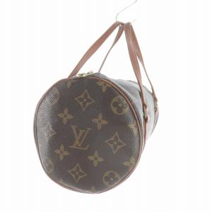 LOUIS VUITTON パピヨン26 モノグラム 旧型 ボストンバッグ ハンドバッグ ブラウン ベージュ M51366