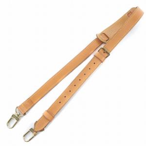 LOUIS VUITTON ショルダーストラップ レザー ベージュ