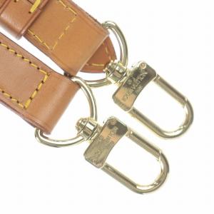 LOUIS VUITTON ショルダーストラップ レザー ベージュ