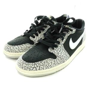 NIKE Air Jordan 1 Retro Low OG Black Cement スニーカー