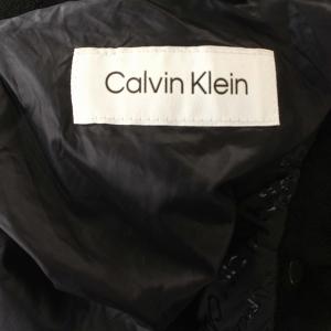 Calvin Klein 中綿ジャケット ロゴ ブルゾン ジャケット M 黒 ブラック