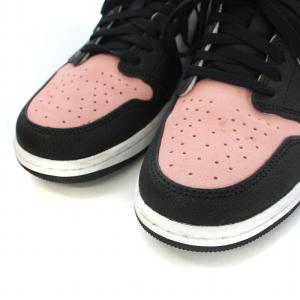 NIKE Air Jordan 1 Low OG Bleached Coral US10 ブラック