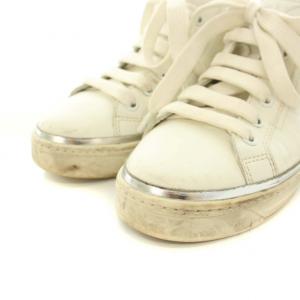 PRADA SPORT リネアロッサレディーススニーカー Linea Rossa Womens Sneaker シューズ レザー 35 22.0cm