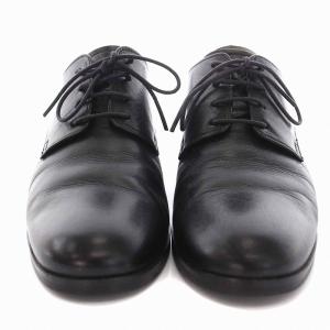 MARGARET HOWELL idea フラットシューズ ドレスシューズ レースアップ レザー 23cm 黒 ブラック