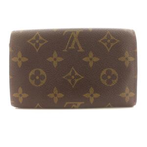 LOUIS VUITTON モノグラム ポルト モネ ビエトレゾール 財布 ブラウン M61730