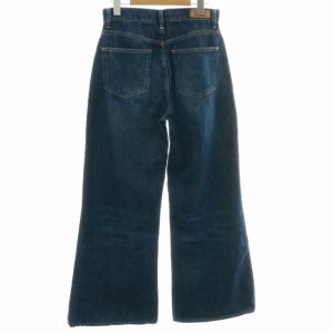 POLO RALPH LAUREN デニムパンツ ジーンズ ワイド ブーツカット 25S S 紺 ネイビー