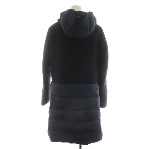 HERNO DIAGONAL WOOL AND NUAGE PARKA ダウンコート 40