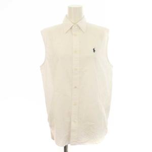 シャツ ブラウス ノースリーブ 刺繍 SP S 白 ホワイト