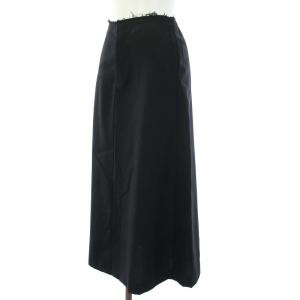 COMME des GARCONS AD2002 スカート ロング フレア ウール S 黒 ブラック GI-S025
