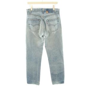 Levi's 505 80年代 デニムパンツ ジップフライ USA製 ヴィンテージ ダメージ加工 インディゴ