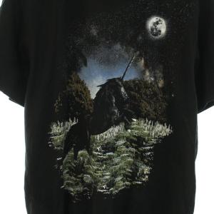BURBERRY ユニコーンプリントTシャツ S ブラック