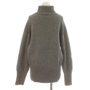 Spick&Span 23AW ウールカシミヤタートルネックプルオーバー ニット 長袖 F グレー 23080200902040