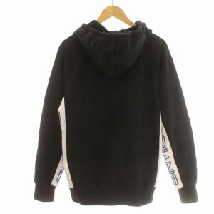 PALACE スウェット パーカー ジップアップ M 黒 ブラック