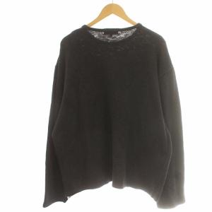 COMME des GARCONS HOMME ニット カットソー HH-T003 21AW AD2021 ナイロンポケット 長袖 ロンT L チャコールグレー