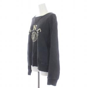 Deuxieme Classe 19AW スウェット トレーナー 製品染め ロゴ プリント 長袖 グレー 19070500705030