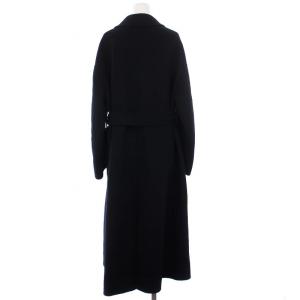 ebure 22AW リュクスビーバーロングカラーコート アウター ウール 36 ブラック