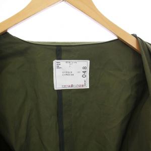 sacai 22AW SCM-048 COTTON MODS COAT M カーキ