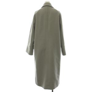 BEAUTY&YOUTH UNITED ARROWS HAMILTON WOOL MIX ロングPコート チェスターコート ダブル 総裏地 ウール S 緑 グリーン 1625-144-4725