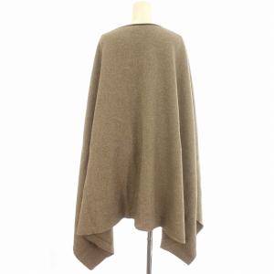 Deuxieme Classe ワイドポンチョコート ポンチョ ケープ コート ウール F ベージュ
