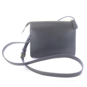 A.P.C. ELLA MINI ショルダーバッグ ポシェット レザー グレー