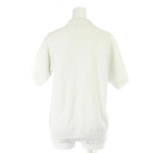 RALPH LAUREN ポロシャツ カットソー ロゴ ワンポイント 半袖 L 白 ホワイト